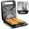Sandwichmaker XXL 1400W für 4 Toasts Sandwiches Produktbild-Vorschau 2