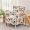 Stretch Armchair Cover Elastický potištěný potah na pohovku Náhled obrázku produktu 1