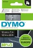 DYMO Original D1-Etikettenband | weiß auf transparent | 12 Produktbild-Vorschau 1