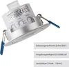 2x Bewegungssensor Unterputz 360° Einbau-Deckenmontage Infrarot Sensor SEBSON Produktbild-Vorschau