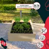 KOTARBAU® Orto Rialzato da Esterno Legno di Pino 120 x 100 Anteprima dell’immagine prodotto 8