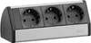 A product shot of a multi-outlet power strip. Produktbild-Vorschau
