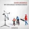 AREBOS Stojak rowerowy Profesjonalny aluminiowy stojak Podgląd zdjęcia produktu 5