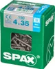 Set di 150 viti SPAX in acciaio inox testa svasata torx, Anteprima dell’immagine prodotto 4