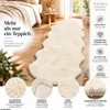 XXL Lammfell 180x60cm Teppich Kunstfell Bettvorleger Produktbild-Vorschau 4