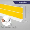 HOLZBRINK Plinthe souple autoadhésive 70x20mm, 100 m Voir les images du produit 4