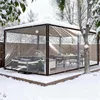 Transparente Plane mit Ösen 3x3m wasserdicht und Produktbild-Vorschau 7