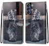 Für Samsung Galaxy S21 FE Kunst-Leder Handy Tasche Motiv 12 Produktbild-Vorschau 4