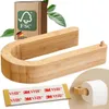 DEKAZIA® Uchwyt na papier toaletowy z bambusa | Uchwyt na Podgląd zdjęcia produktu 4