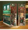 3D puzzle, knižný kútik Left Bank Bookstore, drevo, Náhľad obrázku produktu 6