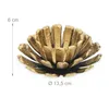 Relaxdays Teelichthalter, 2er Set, Blumenform, Produktbild-Vorschau 4