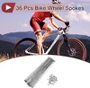 36 Set 12G Fahrradspeichen 239mm Fahrradspeichen 45 Stahl Produktbild-Vorschau 1