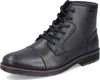 A single black leather boot is shown against a white background. Produktbild-Vorschau