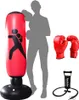 CANDeal Sac de boxe enfants 160 cm, Sac de boxe sur pied Voir les images du produit 1