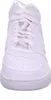 A front view of a white Nike Court Vision Mid NN sneaker. Náhľad obrázku produktu