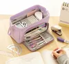 EASTHILL astuccio per matite con grande capacità viola, Anteprima dell’immagine prodotto 4