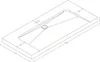 Badmöbel Waschplatz Marmor Carrara White "YAMO 100" weiß Produktbild-Vorschau 7
