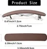 4 Stück Französische Haarspangen, Matte Haarspangen Damen Produktbild-Vorschau 4