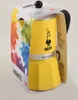 BIALETTI Rainbow Espressokocher gelb, 3 Tassen Produktbild-Vorschau 2