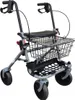 Rollator pliant réglable en hauteur pour personnes âgées, Voir les images du produit 1