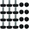 Möbelfüße M6 x 8,5 mm x 16 mm, Schraubfüße zum Verstellen, Produktbild-Vorschau 1