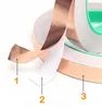 Rosfix Nastro in Lamina di Rame 10 mm x 20 m – Conduttivo Anteprima dell’immagine prodotto 2