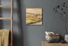 Coloray Uhr auf Leinwand 30x30 cm Wand Uhr Dekoration Produktbild-Vorschau 4