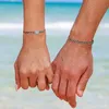 Armbandset voor koppels, Cubaanse ketting, verstelbaar, Productafbeelding-voorbeeld 4