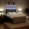 Design Boxspringbett mit Matratze Hellgrau 140x190 cm Samt, Produktbild-Vorschau 5