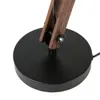 Schreibtischlampe Schwarz Natur verstellbar 52 cm Holz Produktbild-Vorschau 7