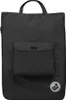 A black travel bag for a stroller or car seat, shown flat against a white background. Produktbild-Vorschau