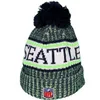 New Era NFL Seattle Seahawks 2018 Sideline Sport OTC Beanie Podgląd zdjęcia produktu 6