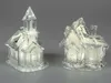 LED Deko Haus Winterhaus H. 16cm aus Acryl mit Licht Produktbild-Vorschau 2