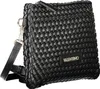 Elegante Damen Umhängetasche Schwarz mit Kontrastdetails Produktbild-Vorschau 3