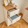 Kommode mit 5 Schubladen MOHEA, 45 x 39 x 113 cm, beige Produktbild-Vorschau 9