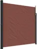 vidaXL Boční výsuvná markýza hnědá 200x600 cm Náhled obrázku produktu 1