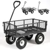 Sekey 300 KG Gartenwagen Gerätewagen Transportwagen mit 10" Produktbild-Vorschau 2