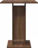 vidaXL Stolik bistro brązowy dąb 60x60x75 cm materiał Podgląd zdjęcia produktu 4
