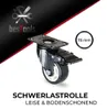 bestTools ťažké kolieska 75 mm s brzdou, sada 4 vrátane Náhľad obrázku produktu 5