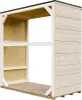 Holzschuppen für den Außenbereich 1,14 m² - 75 x 153 x H159 Produktbild-Vorschau 2