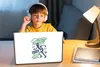 MuchoWow® Laptop Aufkleber Sticker Cover Laufen - Retro - Produktbild-Vorschau 3