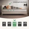 7-Zonen Taschenfederkernmatratze H3 90×190 cm inklusive Produktbild-Vorschau 2