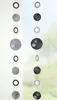 Gilde Girlande, "Universe", Filz, grau, B. 15 cm, H. 135 Produktbild-Vorschau 1