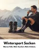 Herren Skisocken Merino mit Polsterung 2 Paar Thermo Winter Produktbild-Vorschau 2