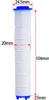 A product shot of a filter cartridge with dimensions indicated. Produktbild-Vorschau