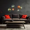 Globo Lighting Hängeleuchte Metall grau matt, Glaskugeln, Produktbild-Vorschau 11