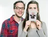 Mr. & Mrs. Panda Postkarte Religionslehrer Herz - Grau Produktbild-Vorschau 4