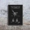 Poster - Canvas - Leinwand - 42 cm x 59,4 cm - Patent Produktbild-Vorschau 1
