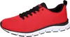 BORAS Sneaker in Übergrößen Rot 5203-0077 große Produktbild-Vorschau 1
