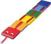 A toy snake made of colorful blocks, arranged diagonally on a white background. Náhled obrázku produktu